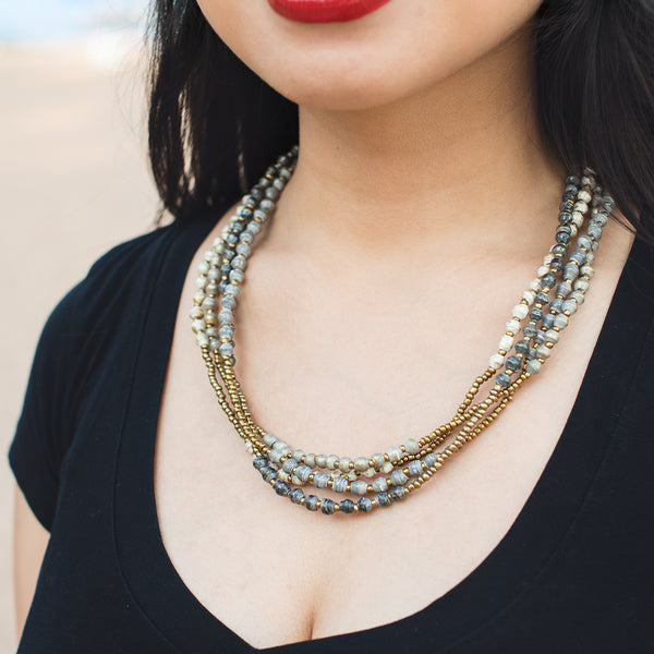 Agnes: Gray/Cream/Bronze