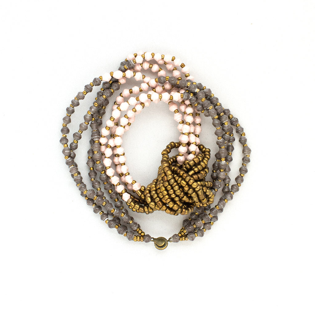 Emily: Blush/Gray/Bronze