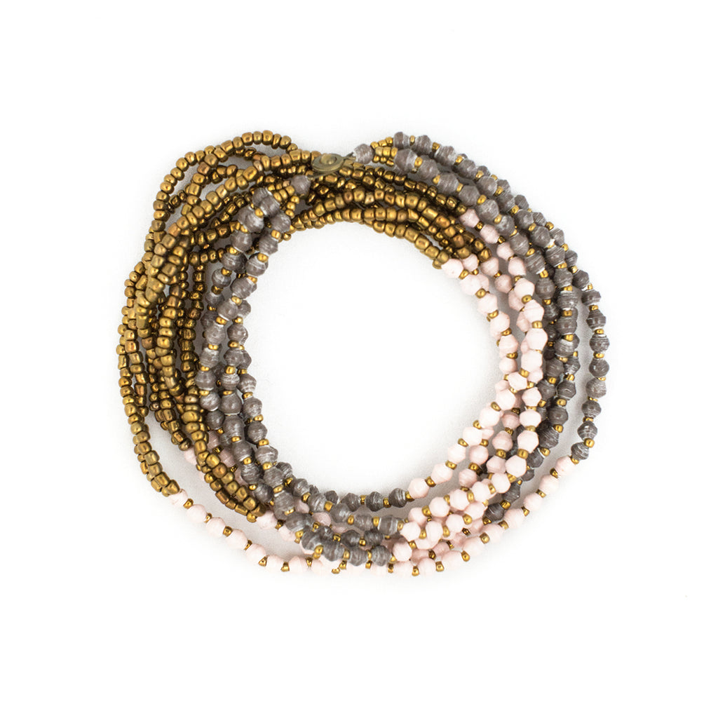 Emily: Blush/Gray/Bronze