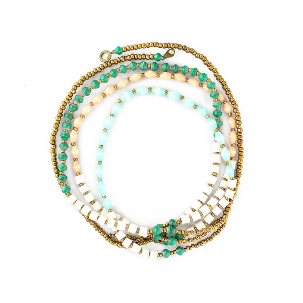 Lucy: Peach/Mint/Green/Bronze