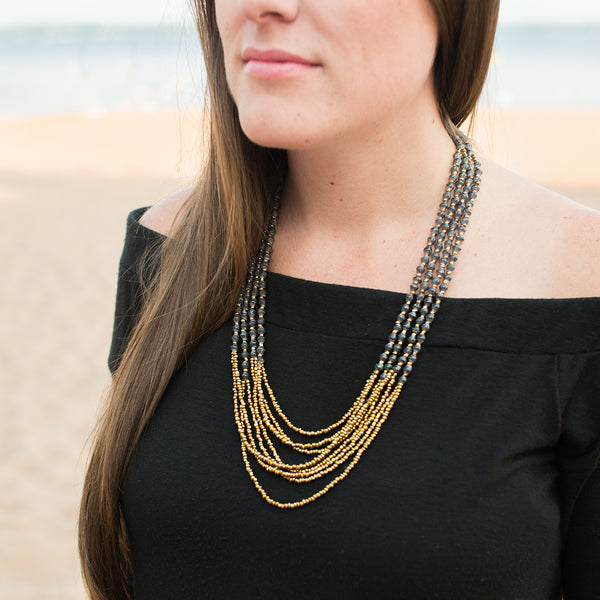 Roselyn, Black and Bronze