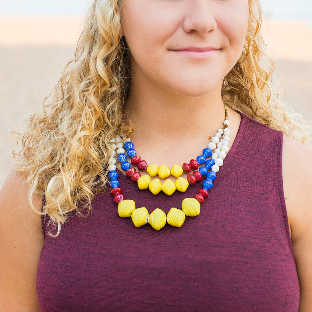 Susan: Blue/Maroon/Yellow